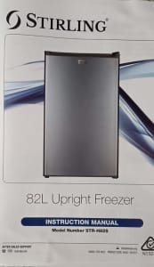 FREEZER 82 ltr front door three shelf freezer