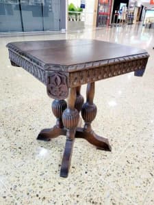 Antique Jacobean Style Oak Table