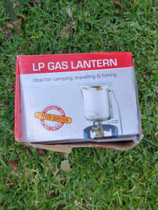 Primus LP Gas lantern and pole