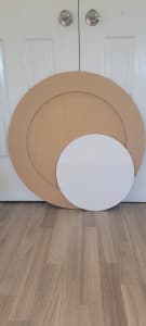 New mdf porthole rounds and boards pluse pigments 