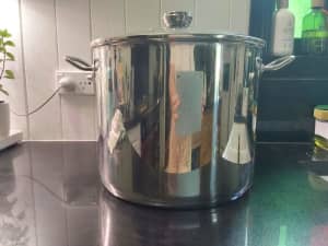 Baccarat 12L stainless steel stockpot