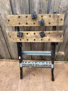 Foldable work bench