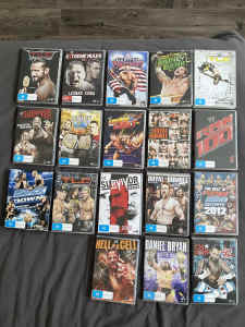 WWE paper view dvds