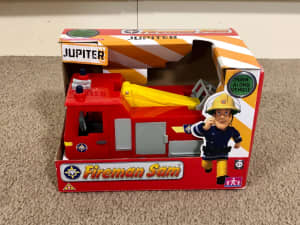 As New Fireman Sam Truck- Jupiter