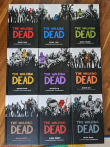 Walking Dead Comic Hardcover Volumes: 1 - 9