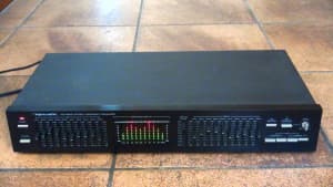 REALISTIC 2 x 10 Band Graphic Equalizer