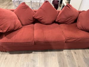 IKEA gronlid sofa- red.
