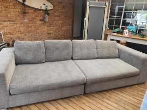 Large Grey Couch