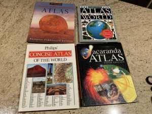 Atlas books…$5 each..or $10 the lot