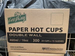 Paper Hot Cups Box of 300