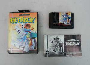 Sega Megadrive Game Paperboy - Complete