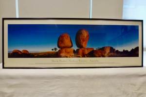 DEVILS MARBLES , NORTHERN TERRITORY - AUSTRALIA PICTURE 102cmx36cm