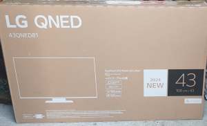 Brand New LG QNED 43 4K UHD LED Smart TV
