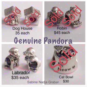 Pandora Dog Charm in NEW Condition. Pick up in Karrinyup WA. Can post