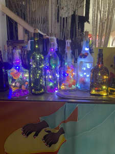 Bottle lamps