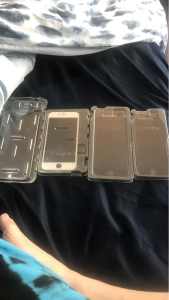 iPhone screens new in pkts 15 of them 4 different sizes