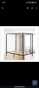 4 poster queen bed frame