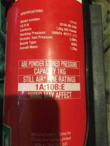 $30 Fire extinguisher must sell TODAY pick up Bossley Park