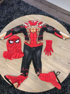 Kids spiderman suit and mask new