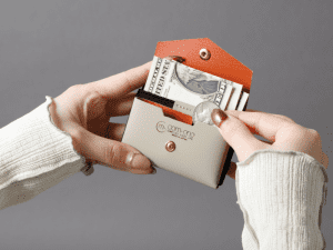 Small functional wallet -unisex (Made in Japan)