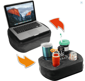 Flip Top - The Original Lap Desk, Cup Holder and Desk Tray, Use Anywhe