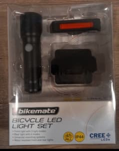 Rechargeable bicycles/bike lights-front & backBrand new- Never used