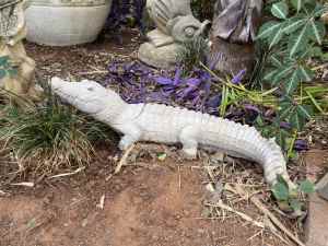 2. Concrete crocodiles garden