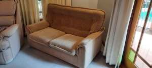 3-piece lounge suite, light to move & very comfortable