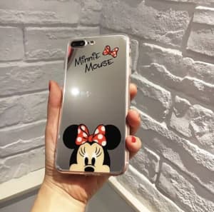 Minnie Mouse Mirror Reflective iPhone Cases Brand New
