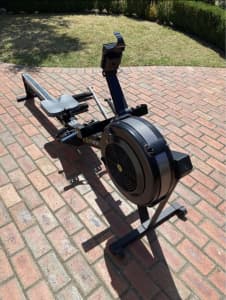 Concept 2 Rower PM5 with paddle attachment 