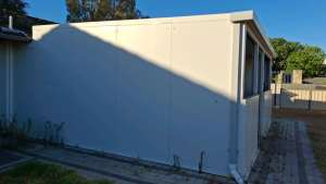 Fridge panel wall & roof outdoor patio structure 