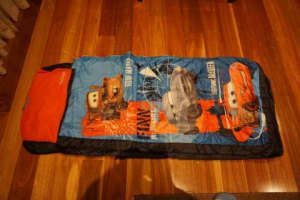 Child Lightning McQueen sleeping bed/bag with carry bag