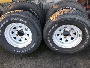 Toyota landcruiser wheels rims 76