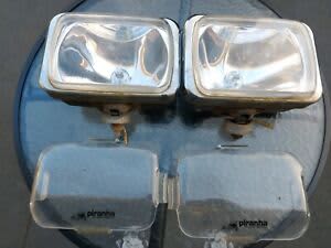 2 x IPF Halogen Spot Lights with covers