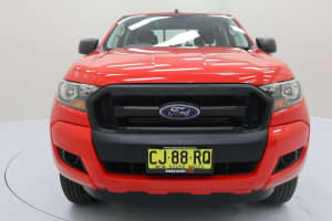 2016 Ford Ranger PX MkII XL Hi-Rider Red 6 Speed Sports Automatic Utility