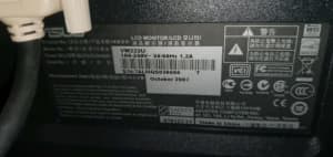 Acer wu22 inch monitor