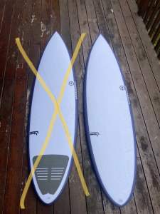 6’6 hayden shapes holy hypto surfboards in excellent condition.