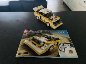 Vintage LEGO Cars - Quattro 