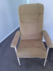 second hand high back chairs for the elderly