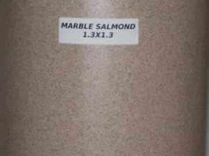 MARBLE SALMOND LAMINATE SHEETS 1300 X 1300MM BENCHTOPS, TABLES,