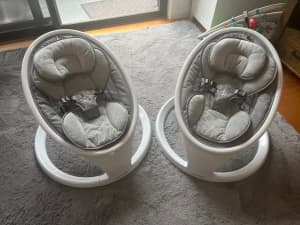 Munchkin Bluetooth Baby Swing Chair & Seat (x2)