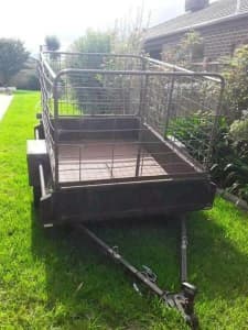 Trailer Hire With Cage 6'X4' $10 for an Hour,