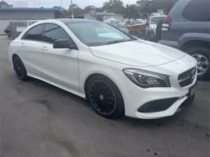 2017 Mercedes-Benz CLA200 117 MY17.5 White 7 Speed Automatic Coupe