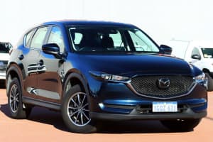 2018 Mazda CX-5 KF2W7A Maxx SKYACTIV-Drive FWD Blue 6 Speed Sports Automatic Wagon