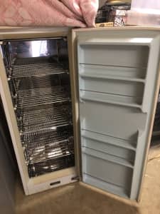 Vintage 200L upright freezer