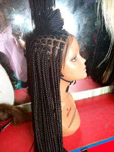 African Hand Braided wigs for sale