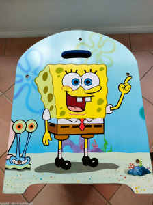 Spongebob Squarepants Toy Chest and Toy Organiser - Hard to find