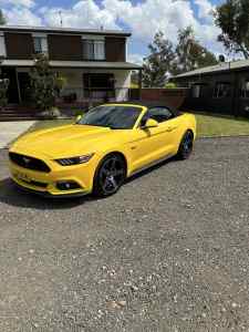 2016 FORD MUSTANG GT 5.0 V8 6 SP AUTOMATIC 2D CONVERTIBLE