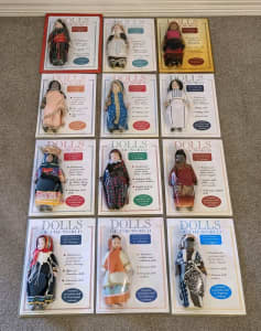 x12 VINTAGE PORCELAIN DOLLS OF THE WORLD COLLECTION (new in box) 