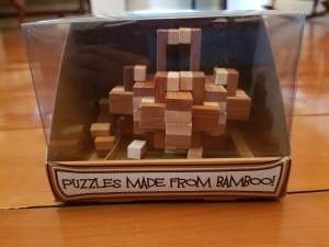 Puzzle made from Bamboo